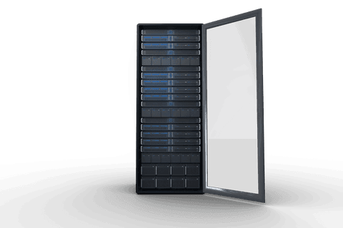transparent data cabinet: black server rack illustration - Download Free Stock Videos Pikwizard.com