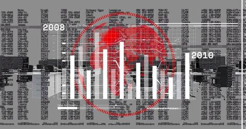 Global Data Processing with AI Concept in a Digitally Swapped Reality - Download Free Stock Images Pikwizard.com