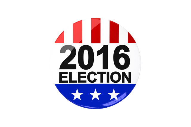 Transparent 2016 Election Badge with Stars and Stripes Design - Download Free Stock Videos Pikwizard.com