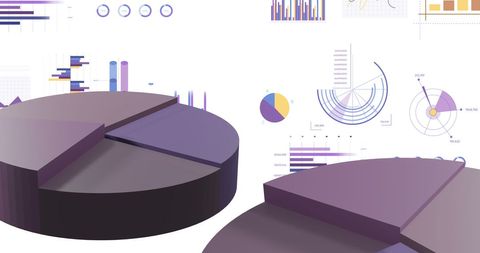 Colorful Visualization of Financial Data Insights and Analytics - Download Free Stock Images Pikwizard.com