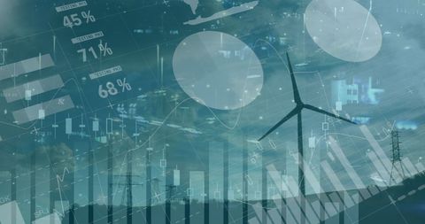 Renewable Energy Data Analytics with Ecological Interface - Download Free Stock Images Pikwizard.com