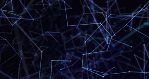 Abstract Digital Network with Connecting Plexus Lines - Download Free Stock Images Pikwizard.com