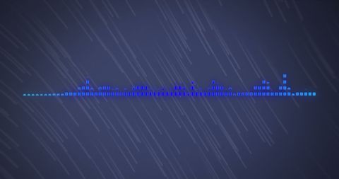 dynamic sound visualization with blue digital lines and patterns - Download Free Stock Images Pikwizard.com