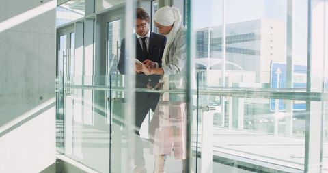 Business Collaboration in Modern Corporate Office - Download Free Stock Images Pikwizard.com
