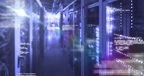 Digital Data Streams In Modern Tech Server Highcurity Tech Facility