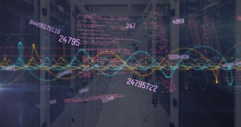Data Processing and Digital Interface Visualization - Download Free Stock Images Pikwizard.com