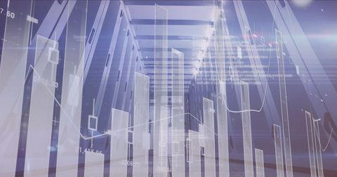 Digital Technology Concept with Data and Server Room - Download Free Stock Images Pikwizard.com