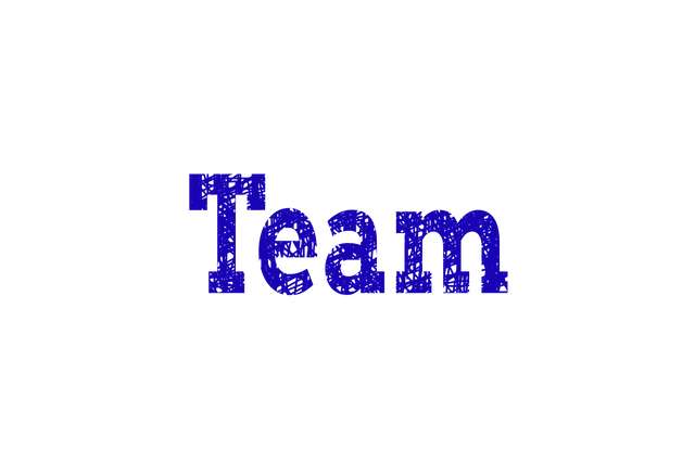 Blue 'Team' Text Minimalist Transparent Background - Download Free Stock Videos Pikwizard.com