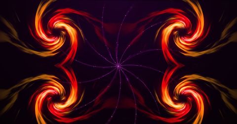 Vibrant Spiral Flames with Mystical Pink Accents - Download Free Stock Images Pikwizard.com