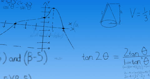 Mathematical Data Animation with Geometric Diagrams