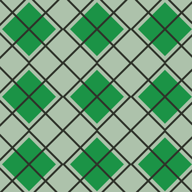 Geometric Green Diamond Seamless Pattern on Transparent Background - Download Free Stock Videos Pikwizard.com