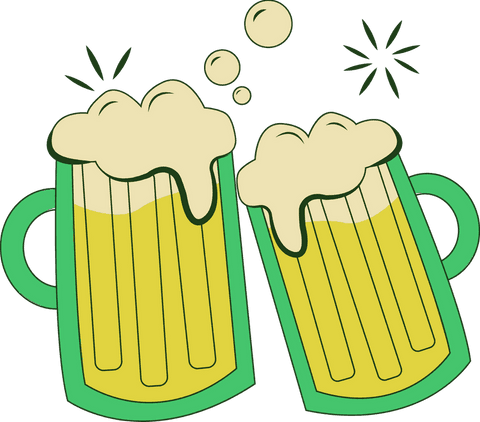 clinking beer mugs transparent celebration - Download Free Stock Videos Pikwizard.com