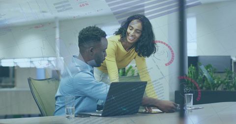 Collaboration on Digital Financial Analysis in Modern Office Environment