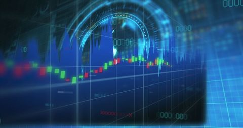 Complex Digitally Generated Financial Interface with Global Focus - Download Free Stock Images Pikwizard.com