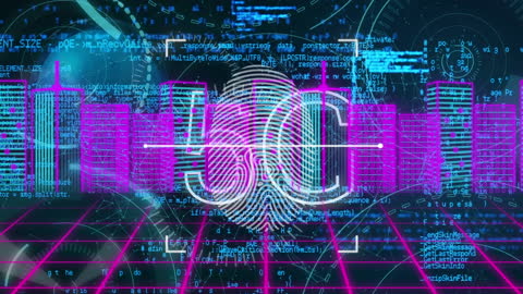 Digital 5G Technology and Cybersecurity Concept