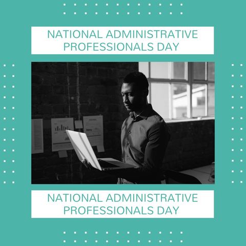 Businessman Engaged in Work for National Administrative Professionals Day - Download Free Stock Templates Pikwizard.com