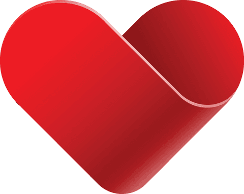 Digital Red Heart on Transparent Background for Love Illustrations - Download Free Stock Videos Pikwizard.com