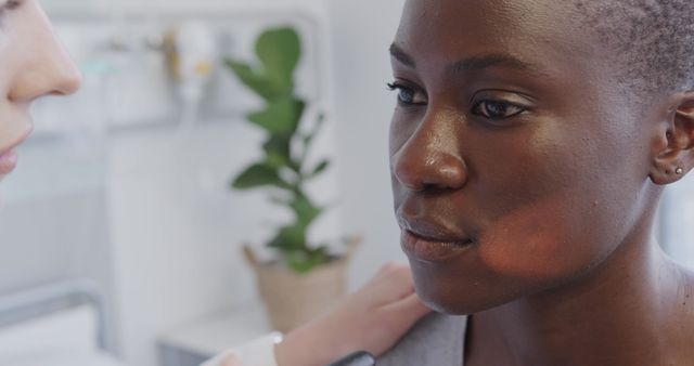 Dermatologist Examining Patient's Skin in Clinic - Download Free Stock Images Pikwizard.com