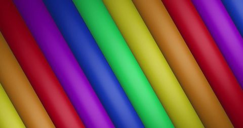 Vibrant Rainbow Stripes Symbolizing Unity and Diversity