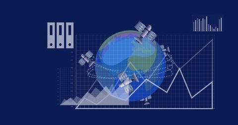 digital global connectivity and data analysis concept - Download Free Stock Images Pikwizard.com