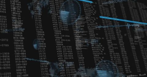 Streaming Error Logs with Global Network Visualization on Cybersecurity Dashboard