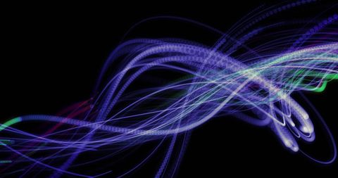 Vibrant Streaks of Light on Black Background - Download Free Stock Images Pikwizard.com