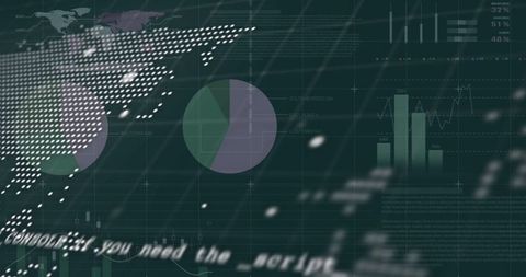 Abstract Global Finance and Technology Interface