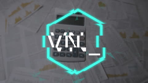 NFT Text Animation with Calculator on Documents