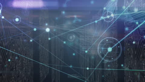 Futuristic Data Network with Virtual Circuit Board Interface