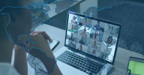 Remote Collaboration in Home Office Using Digital Connectivity