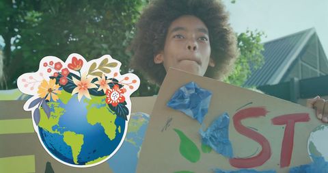 Protecting Earth: Youth Protests for Climate Change Awareness