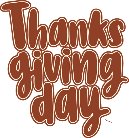 Transparent Thanksgiving Day Hand Lettering Design - Download Free Stock Videos Pikwizard.com