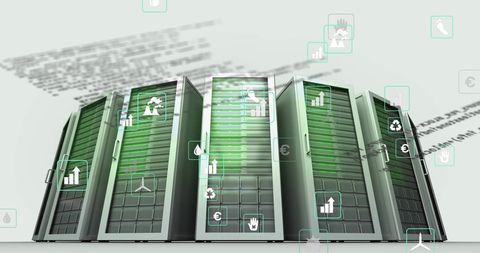green computing and sustainable data management framework - Download Free Stock Images Pikwizard.com