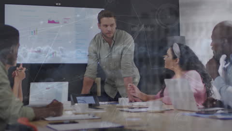 Collaboration and Digital Connectivity in a Modern Office