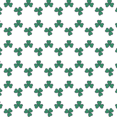 Seamless Clover Pattern on Transparent Background - Download Free Stock Videos Pikwizard.com