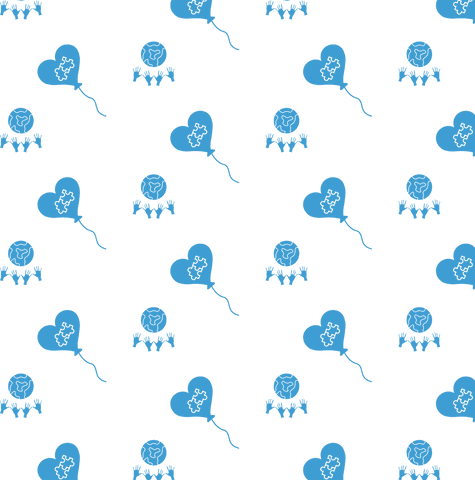 blue heart balloon and globe pattern on transparent background - Download Free Stock Videos Pikwizard.com