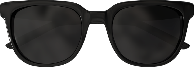 Digital Illustration of Black Sunglasses with Transparent Background - Download Free Stock Videos Pikwizard.com