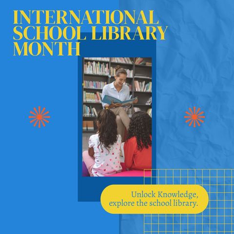 international school library month celebration with engaging storytime - Download Free Stock Templates Pikwizard.com