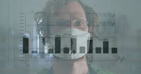 Healthcare Professional Analyzing Medical Data in Hospital Setting