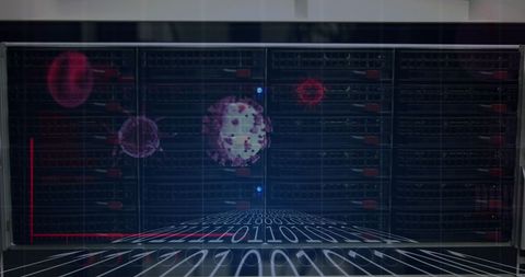 Digital Analytics Interface with Coronavirus Visualization
