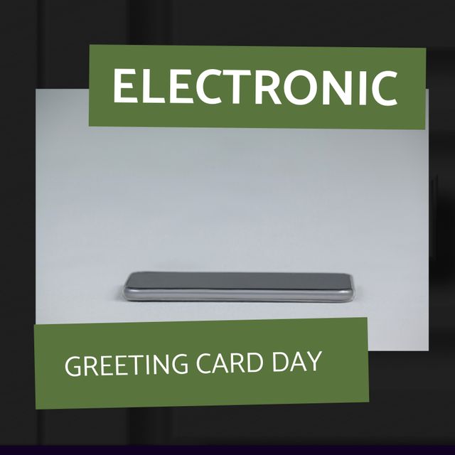 Celebrating Electronic Greeting Card Day with Technology - Download Free Stock Templates Pikwizard.com