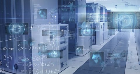 Advanced Data Analysis in High-tech Server Room