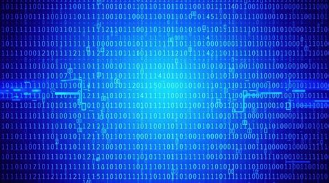 binary code flow across glowing digital canvas - Download Free Stock Images Pikwizard.com