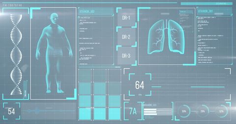 futuristic medical analysis technology interface - Download Free Stock Images Pikwizard.com
