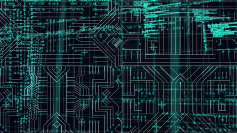 Dynamic Animation of Digital Circuit Technology with Data Processing