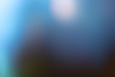 Abstract Blur of Blue and Green Gradient Background