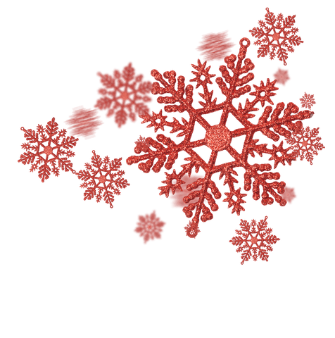 transparent red snowflakes for festive designs - Download Free Stock Videos Pikwizard.com