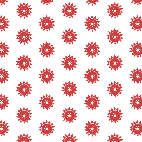 Seamless Red Floral Pattern on Transparent Background for Design Projects - Download Free Stock Videos Pikwizard.com