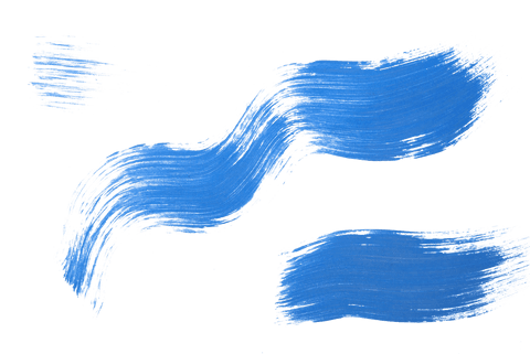 blue brushstroke smudges transparent background design - Download Free Stock Videos Pikwizard.com