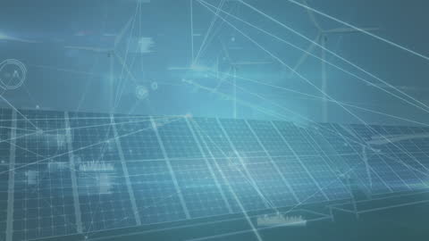 Futuristic Renewable Energy Network with Solar and Wind Technology